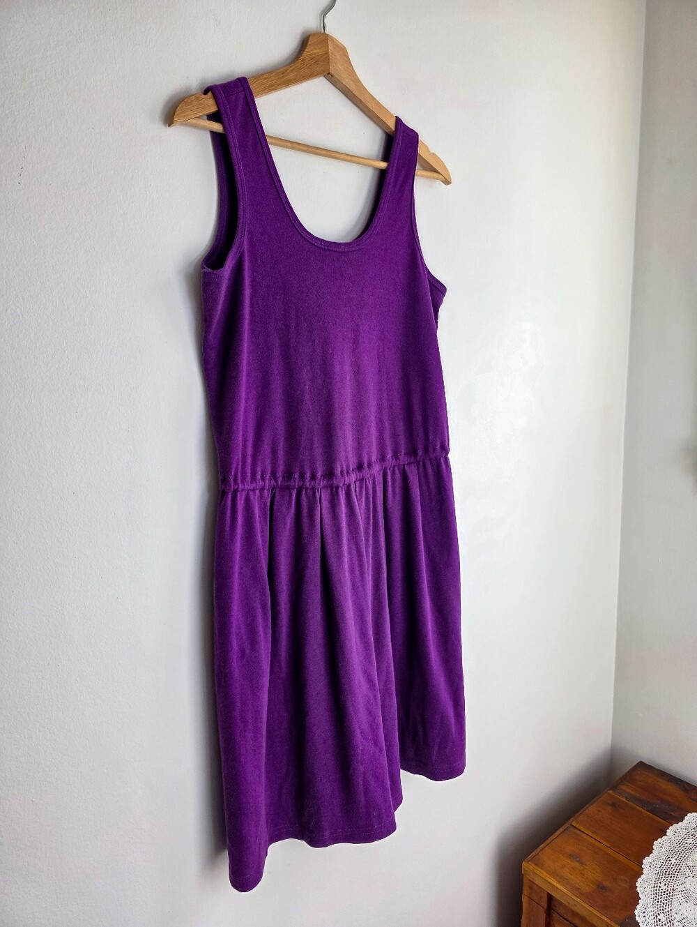 Vintage Knit Link by Aron Purple Knit Romper